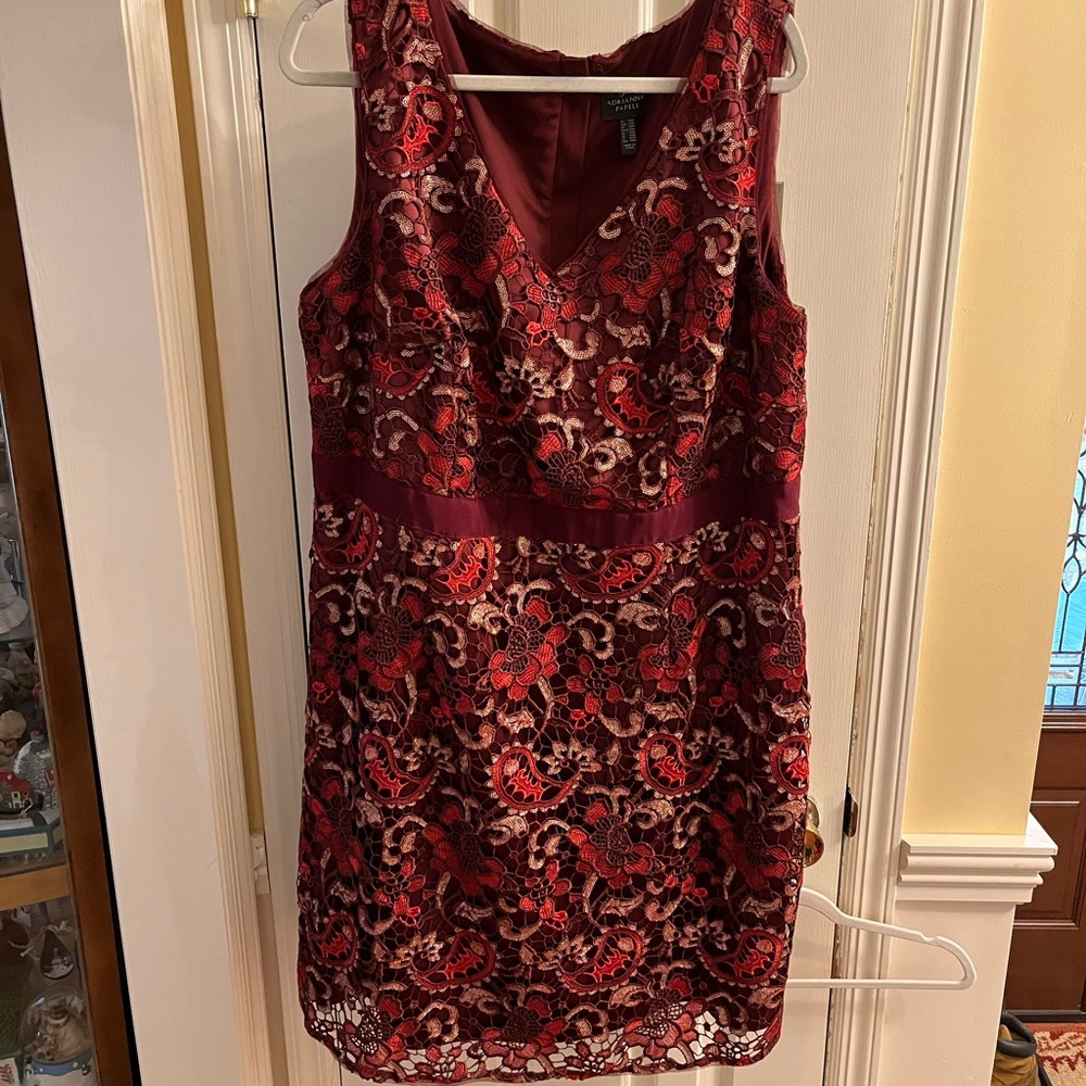 COPY - Adrianna Papell Cocktail Dreas size 20